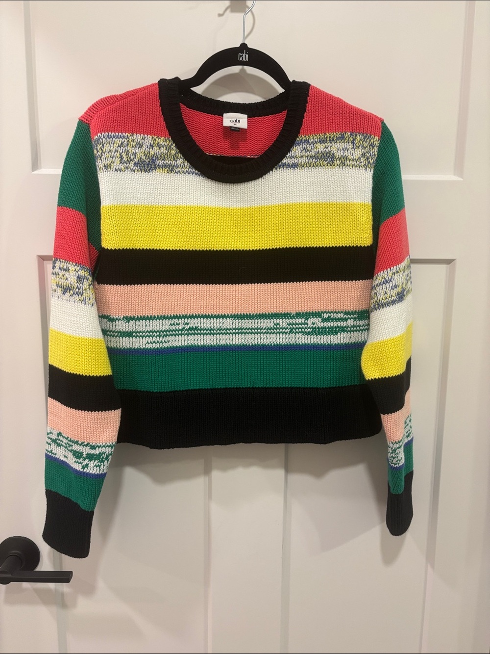CAbi Pop Crop Pullover style 4659